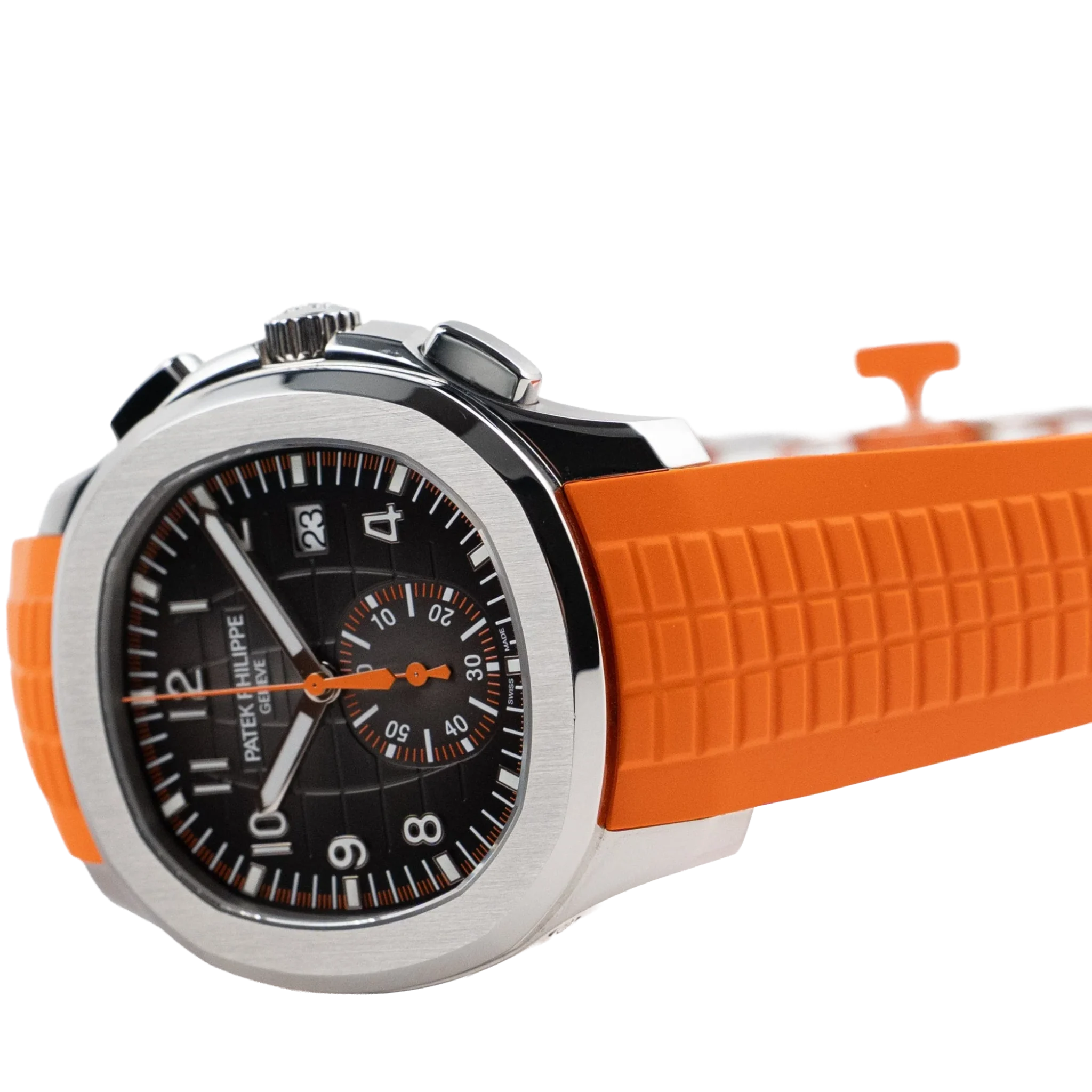 Patek Philippe Aquanaut 42mm 5968A-001 Stainless Steel Black Dial - Image 5