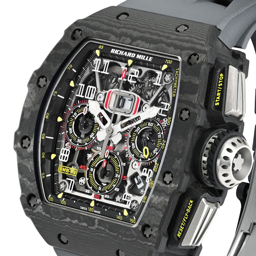Richard Mille RM 11-03 Carbon Fiber and Titanium 50mm - Image 2