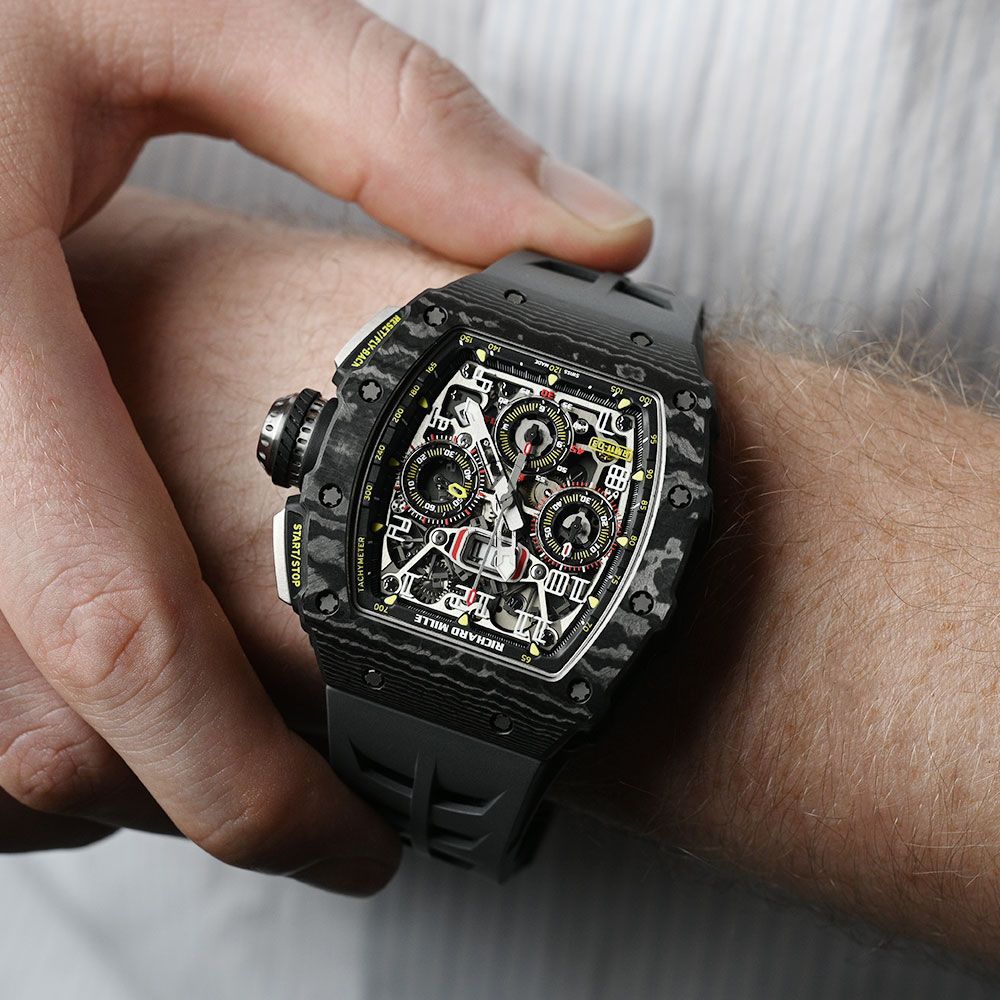 Richard Mille RM 11-03 Carbon Fiber and Titanium 50mm - Image 7