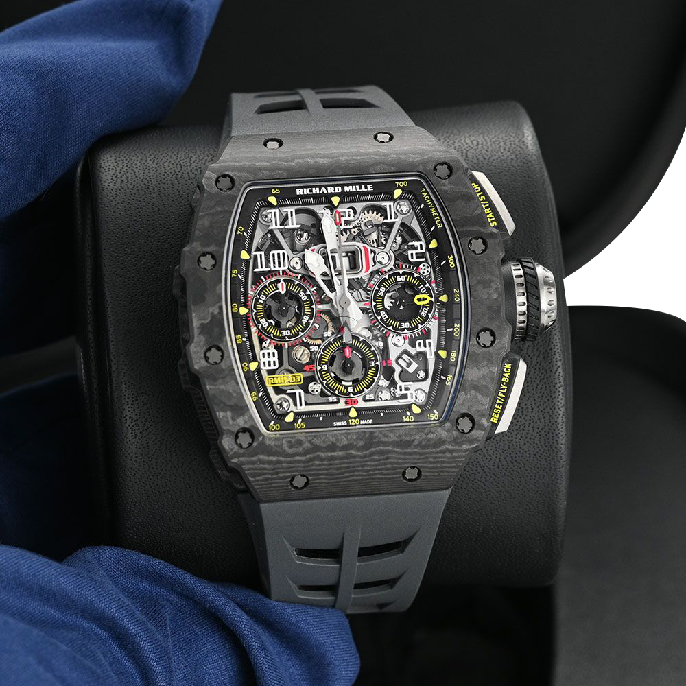 Richard Mille RM 11-03 Carbon Fiber and Titanium 50mm - Image 4