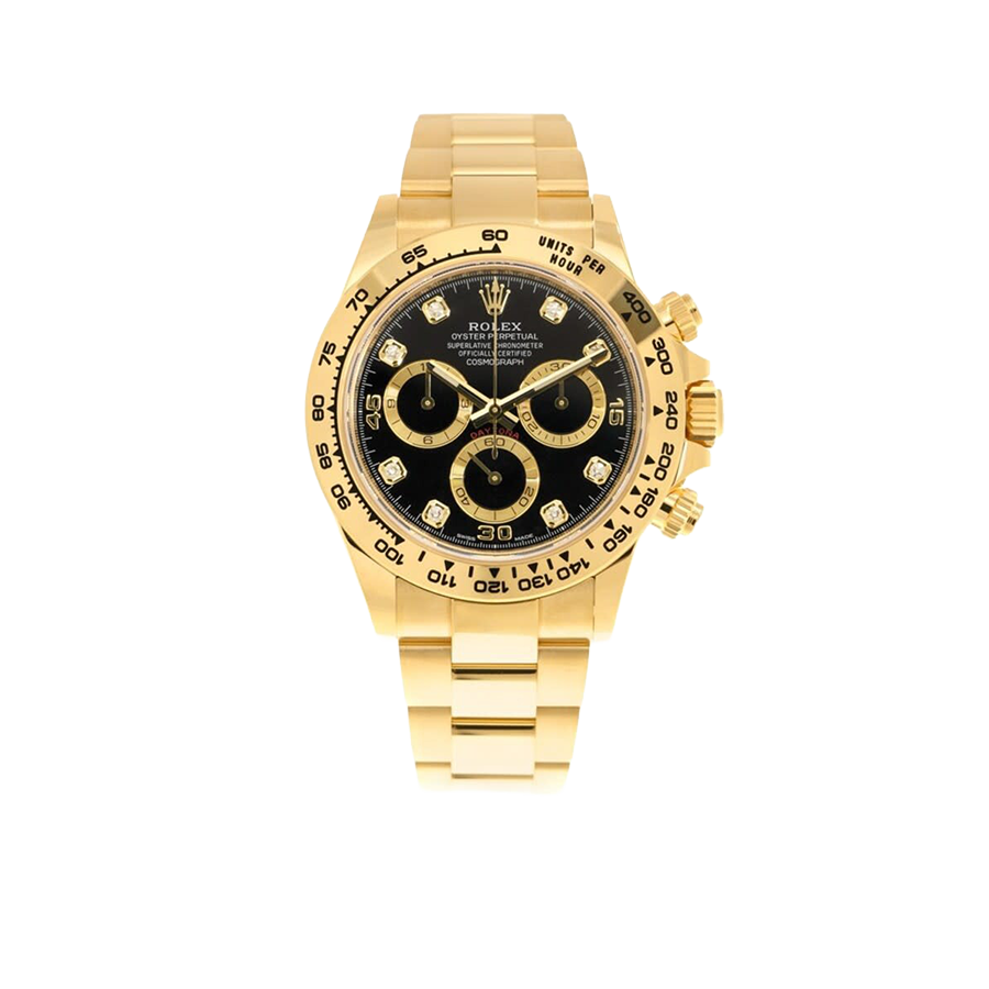 Rolex Daytona 40mm 116508 Cosmograph Daytona 18K with Black Dial