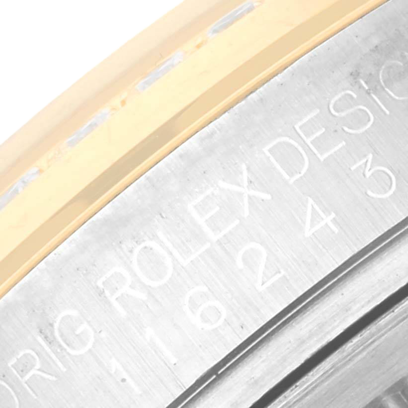 Rolex Datejust 36mm Champagne Jubilee Diamond Dial Watch 116243 - Image 8