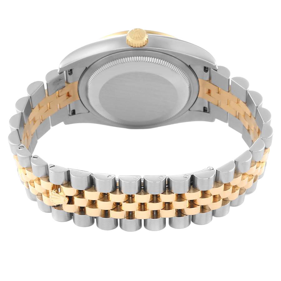 Rolex Datejust 36mm Champagne Jubilee Diamond Dial Watch 116243 - Image 5