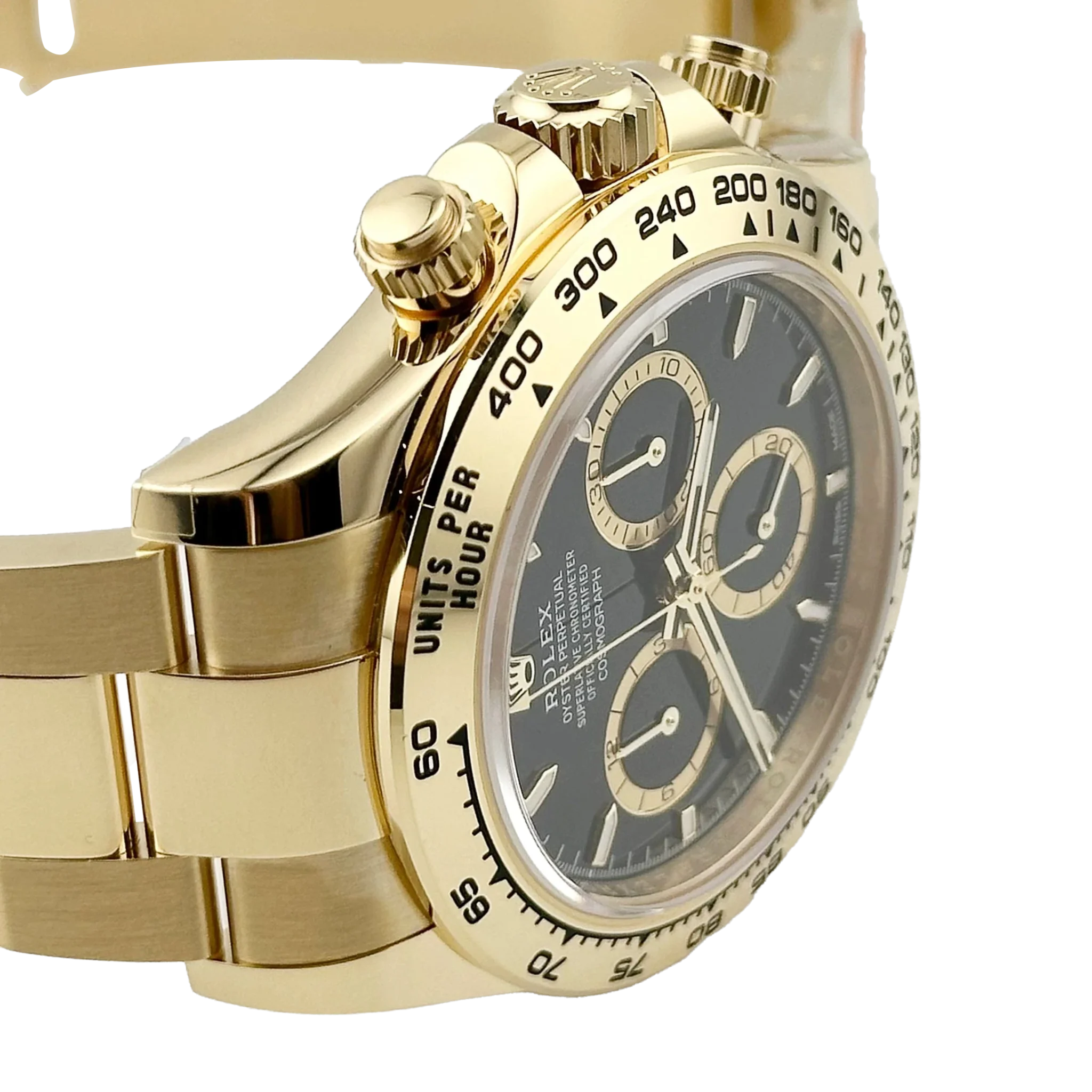 Rolex Cosmograph Daytona 40mm Yellow Gold Black Dial 126508 (2025) - Image 3
