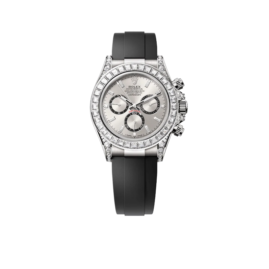 Rolex Cosmograph Daytona Oyster 40 mm white gold and diamonds M126539TBR-0002