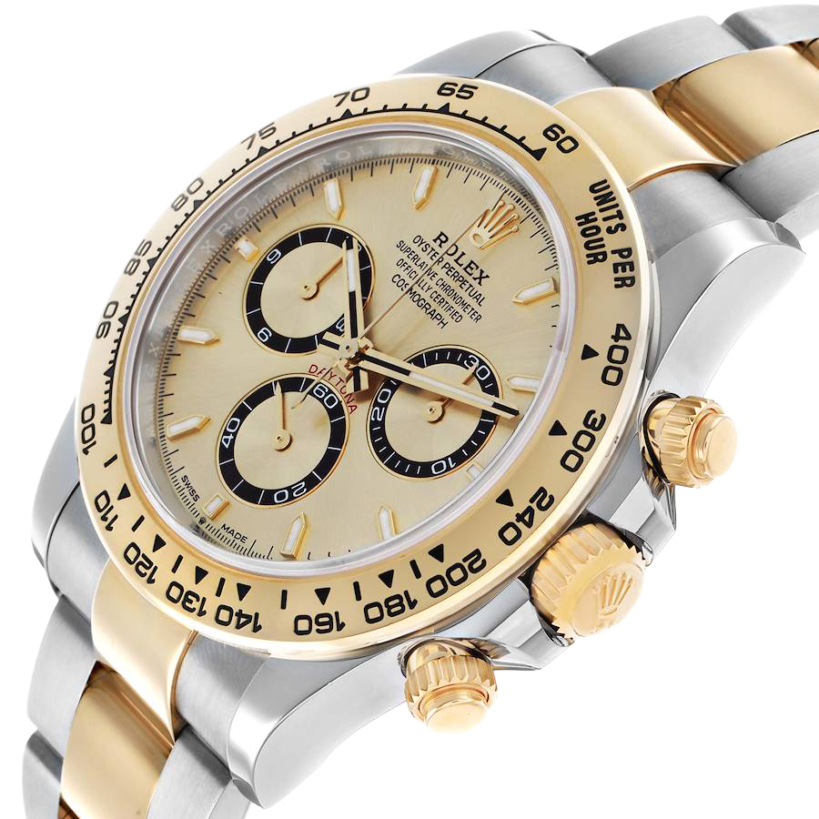 Rolex Daytona Steel Yellow Gold Champagne Dial Mens Watch 126503 - Image 4