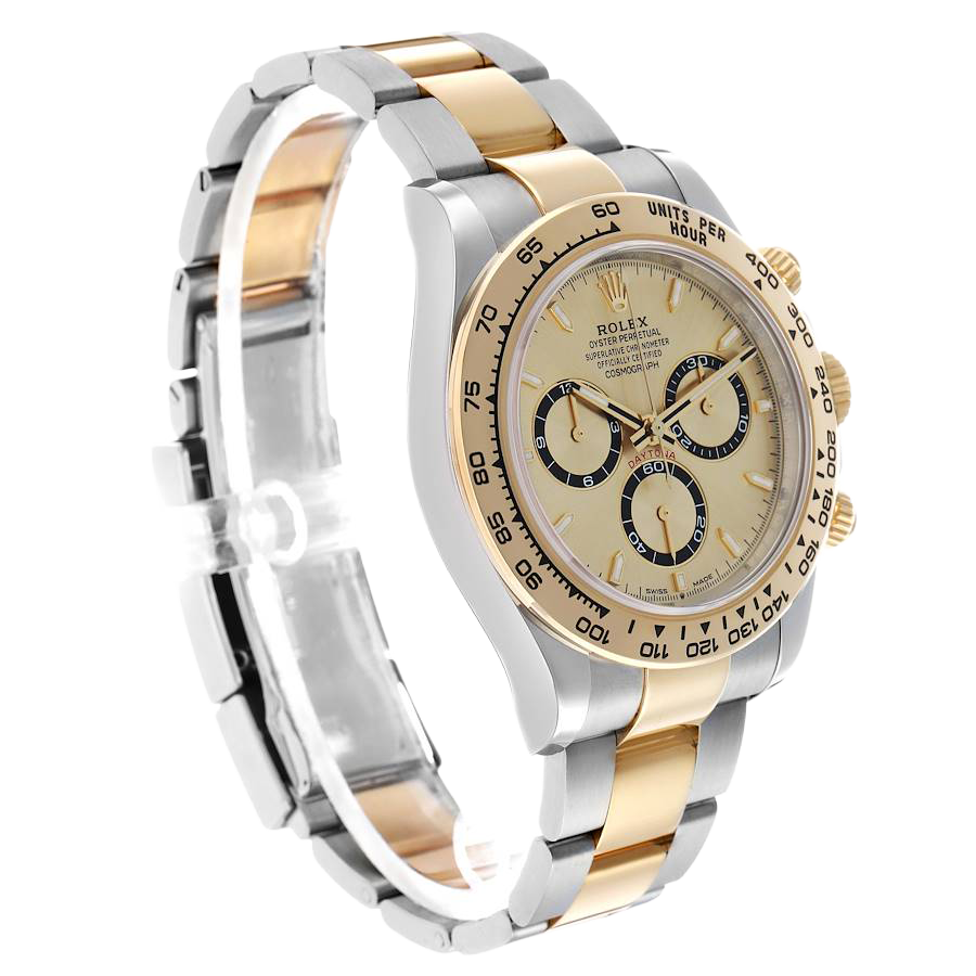 Rolex Daytona Steel Yellow Gold Champagne Dial Mens Watch 126503 - Image 3