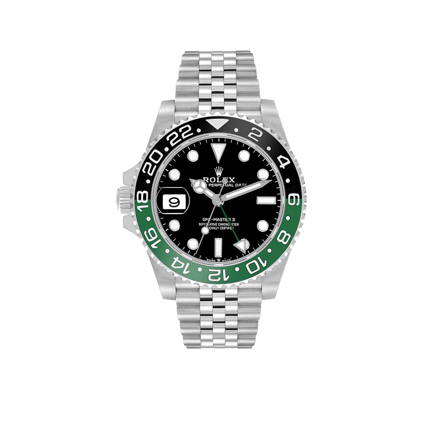 Rolex GMT Master II Sprite Bezel Steel Mens Watch 126720
