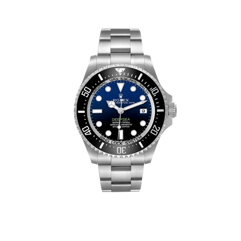 Rolex Seadweller Deepsea 44mm Cameron D-Blue Dial Steel Mens Watch 136660