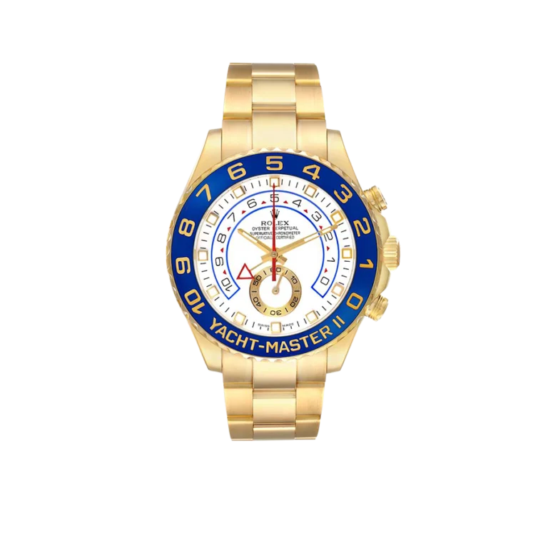 Rolex Yachtmaster II 44mm Regatta Yellow Gold Mens Watch 116688