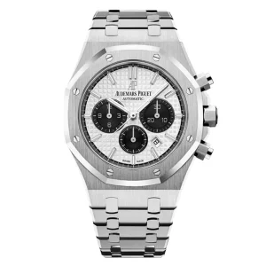 AudemarsPiguet 26331ST Panda Dial 41mm Chronograph Stainless Steel Bracelet Stainless Steel Bezel