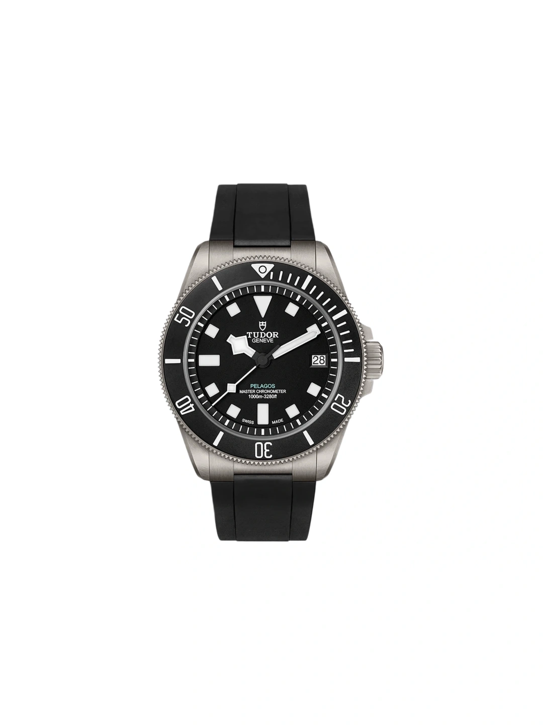 Tudor 25610TNL Black 42mm Pelagos LHD Left-Hand Drive Titanium Bracelet Round