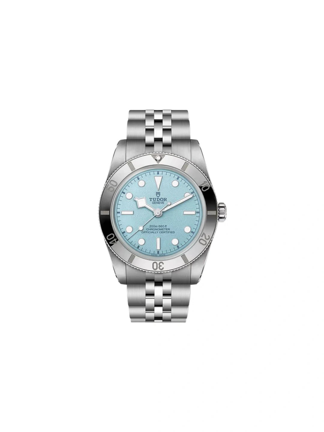 Tudor 79000 Blue 37mm Black Bay 54 Rivet Steel Bracelet Round