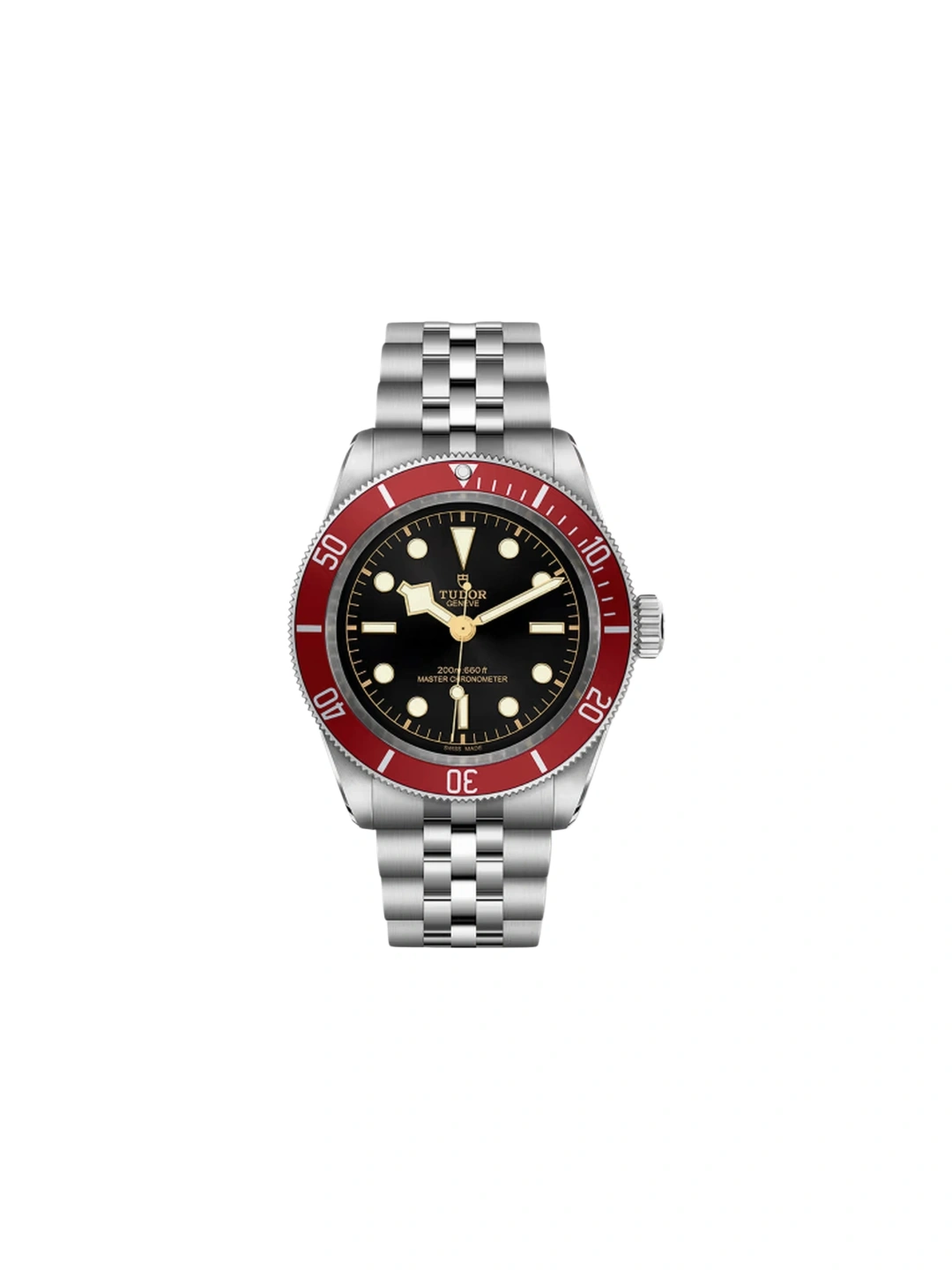 Tudor 7941A1A0RU Black 41mm Master Chronometer 5-Link Steel Bracelet Round